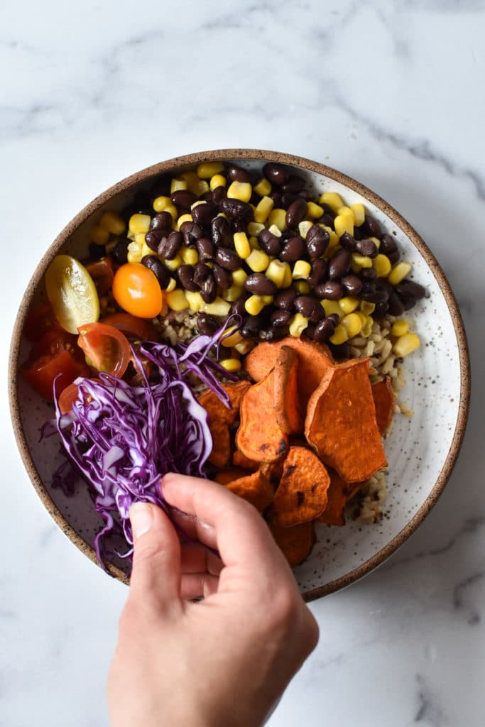 Buddha Bowl recipe steps