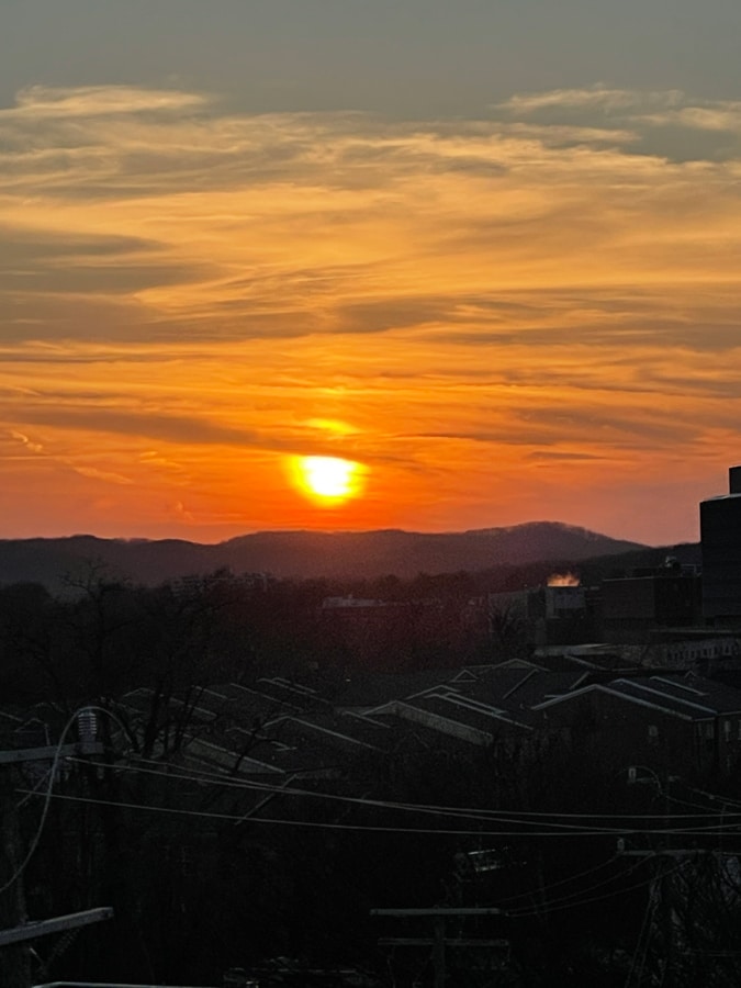 sunset view
