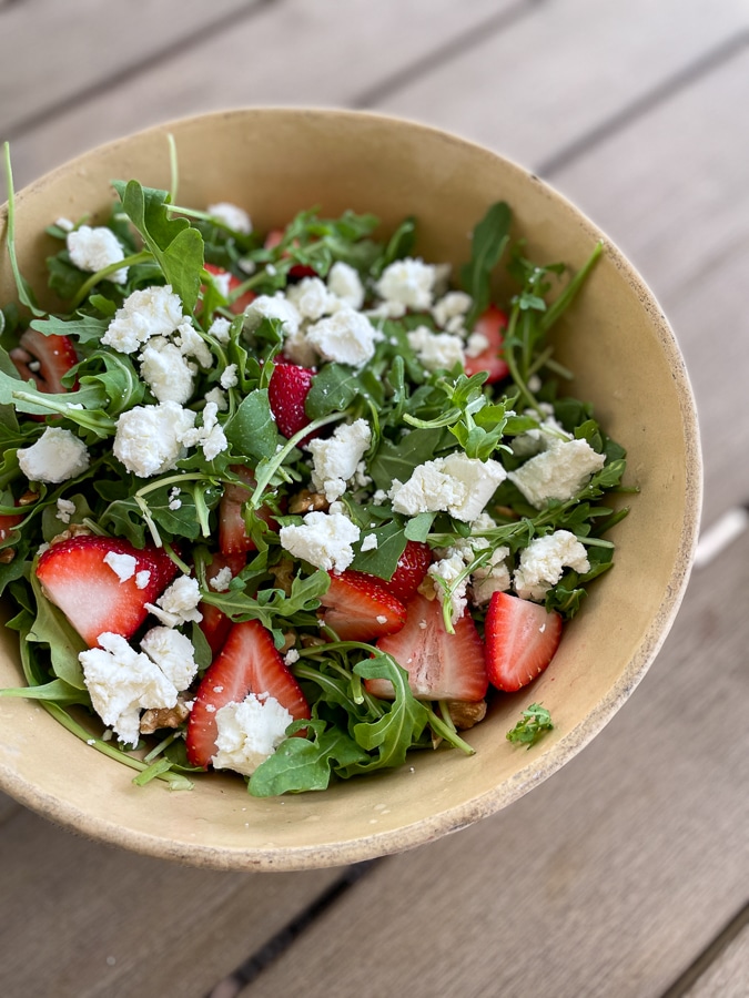 Arugula Goat Cheese Salad