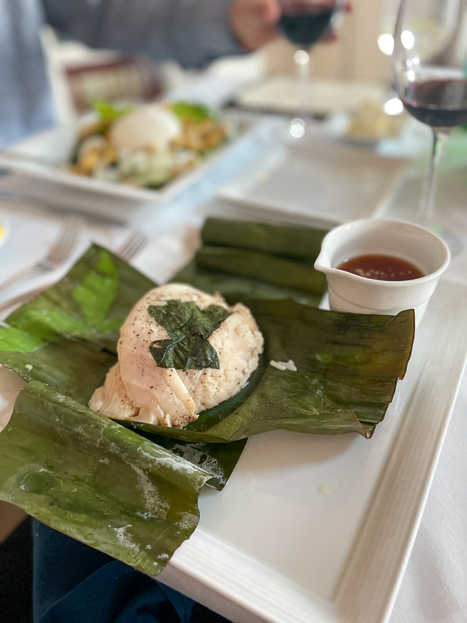 flounder cooked Thai-style