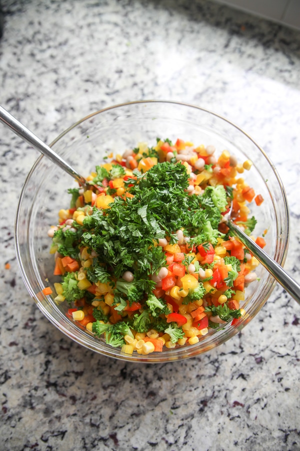 Confetti Chopped Salad bowl