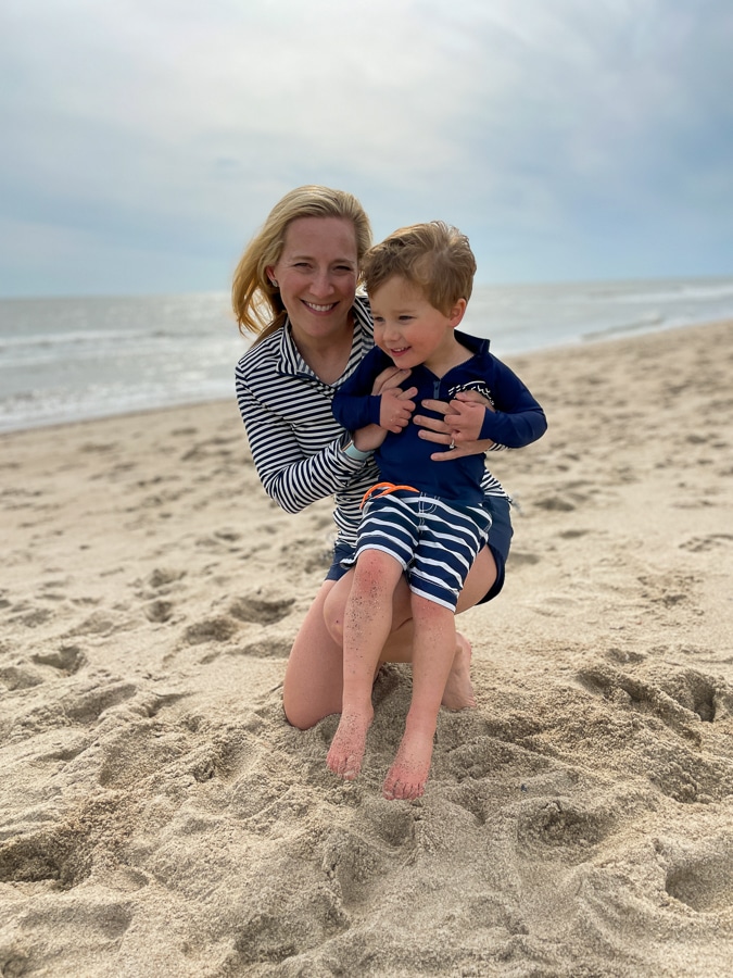 mom and son Spring Break at BHI In April
