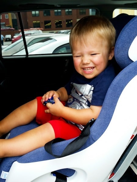 child in car seat