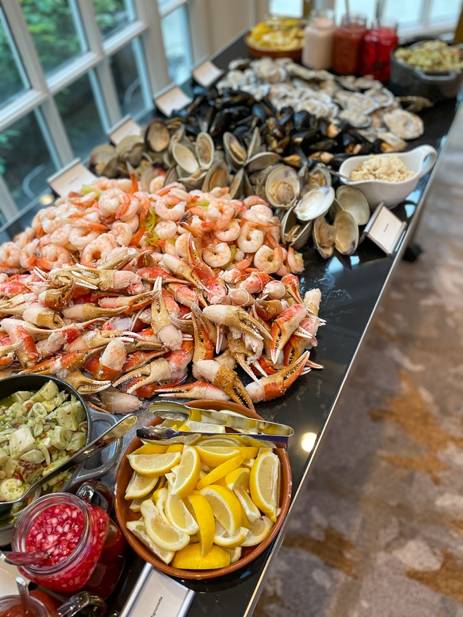 Advocacy Trip food stations