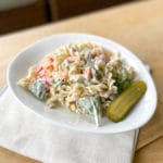 Dill Pickle Pasta Salad