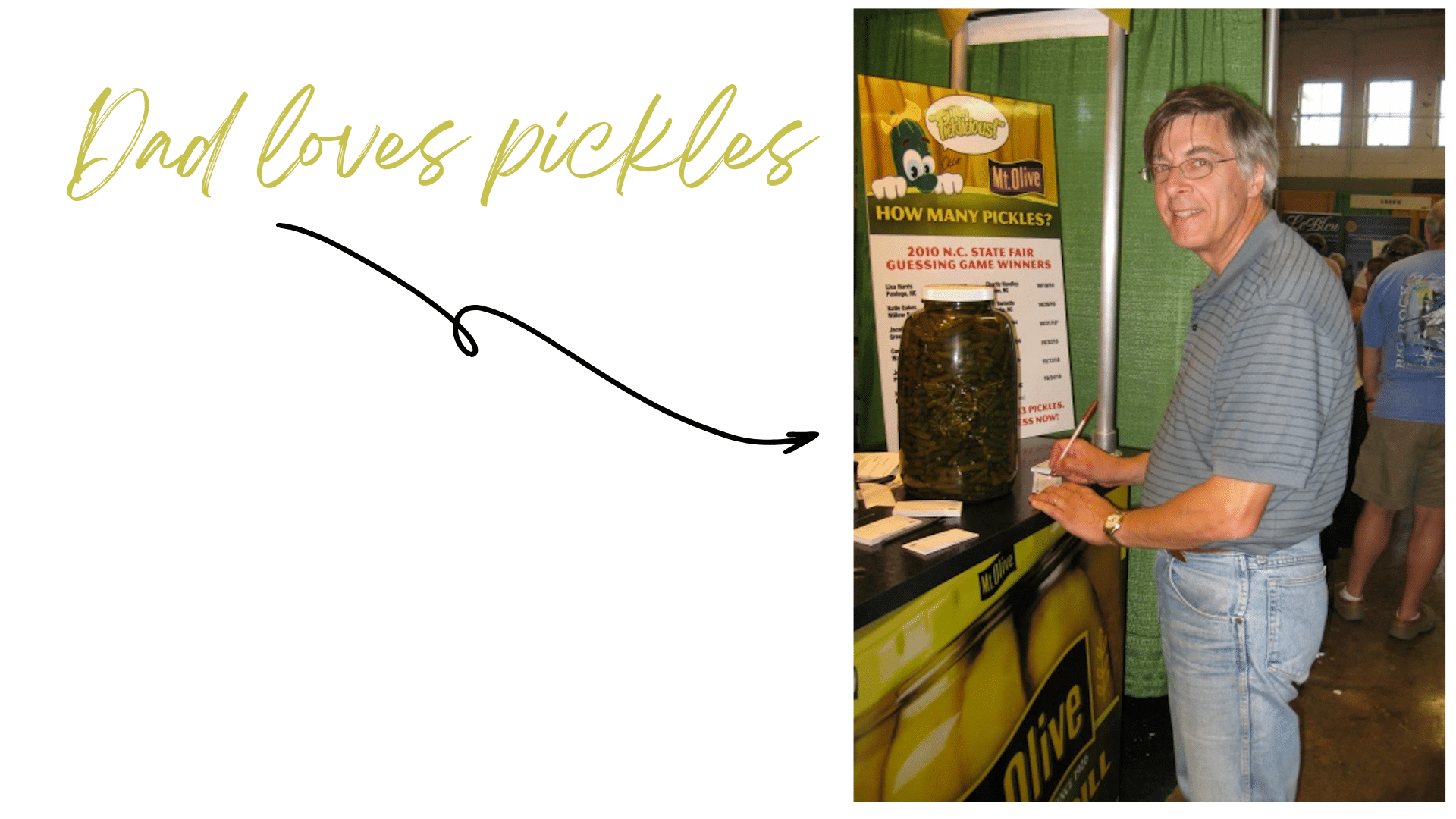 dad loves pickles