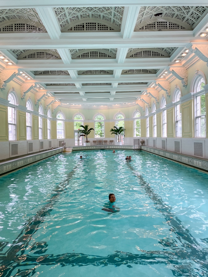 The Homestead indoor pool