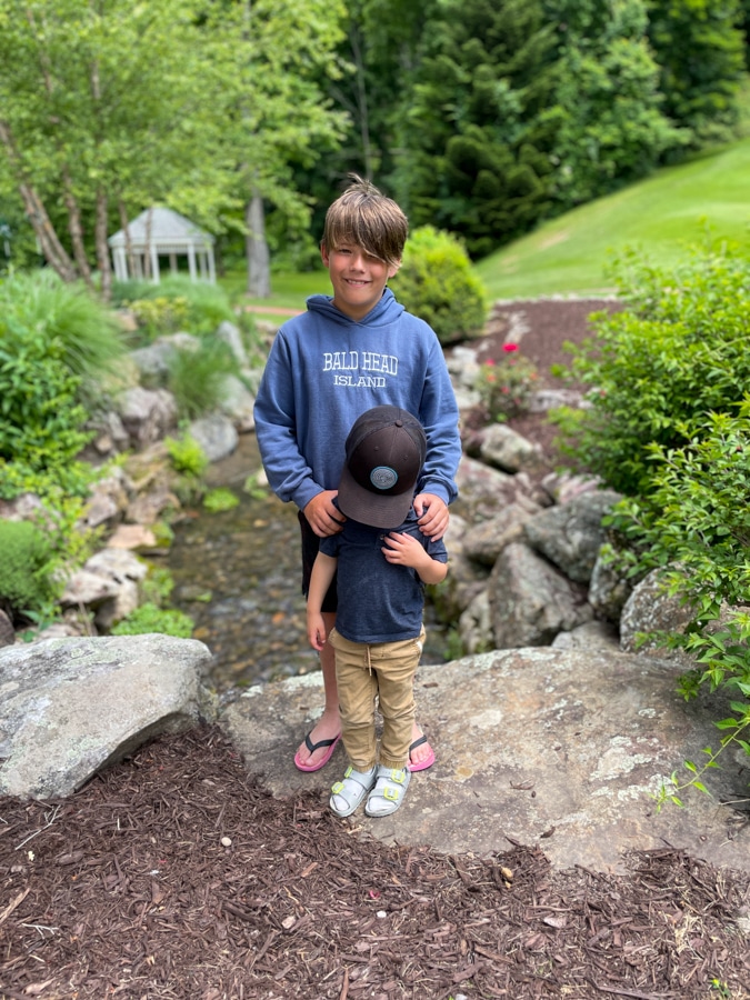 little boys summer trip