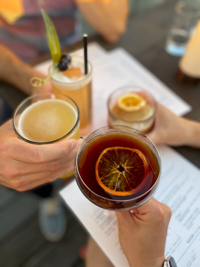 Parents' date night cheers