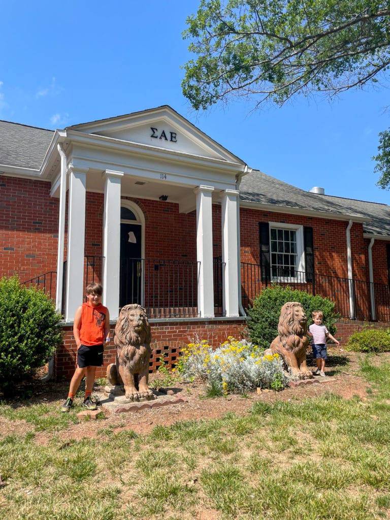 Davidson College tour | Weekend in Charlotte