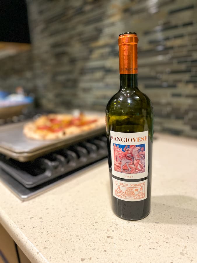 sangiovese bottle