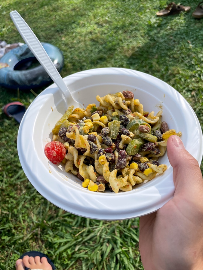 vegetarian Taco Pasta Salad