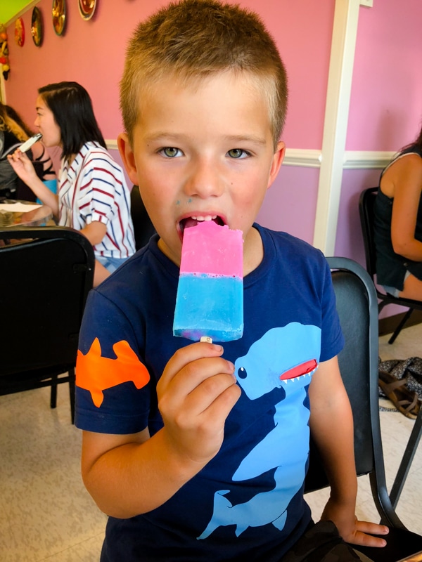 La Flor Michocana popsicles