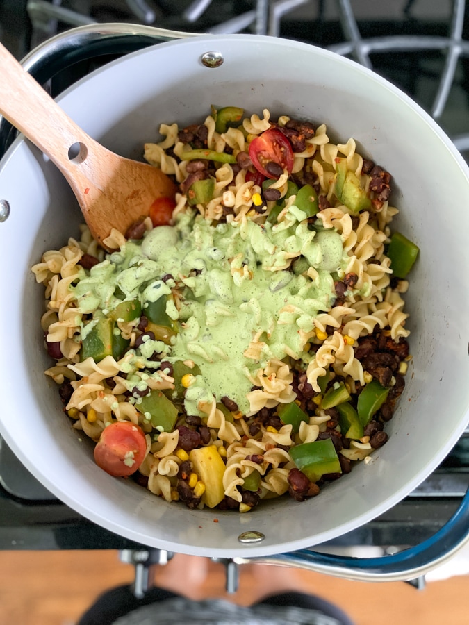 Taco Pasta Salad dressing