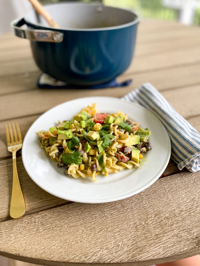 Taco Pasta Salad with Beans