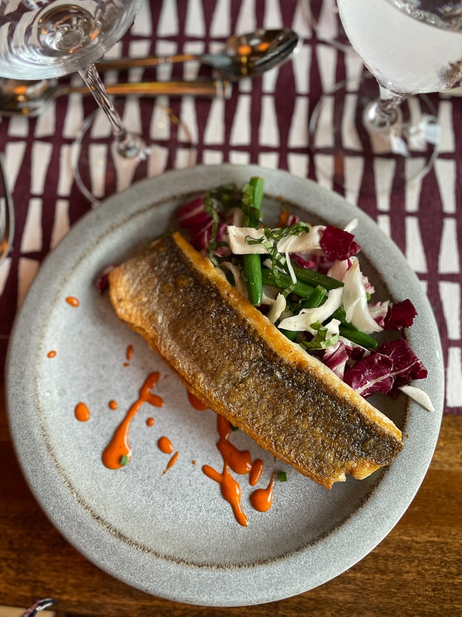Red Pump Kitchen 4-course meal
