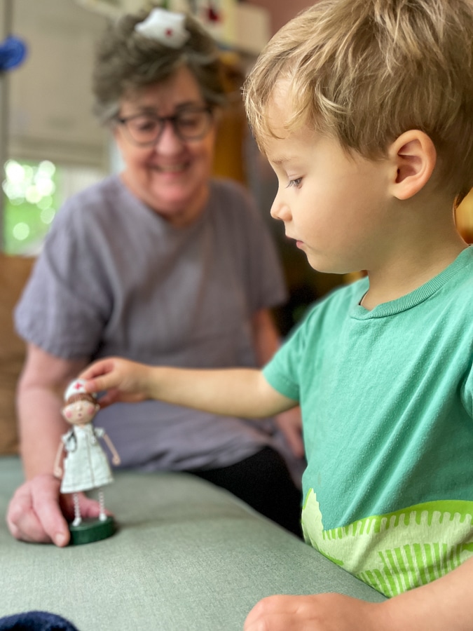 Birch with grandma | North Gardening