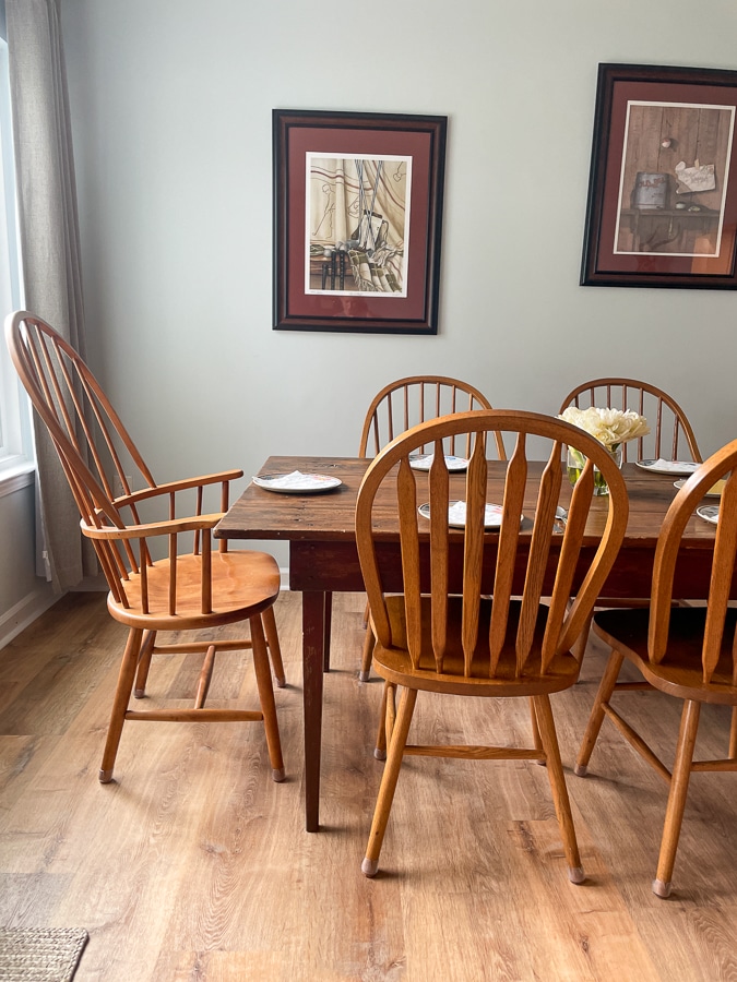 dinner table
