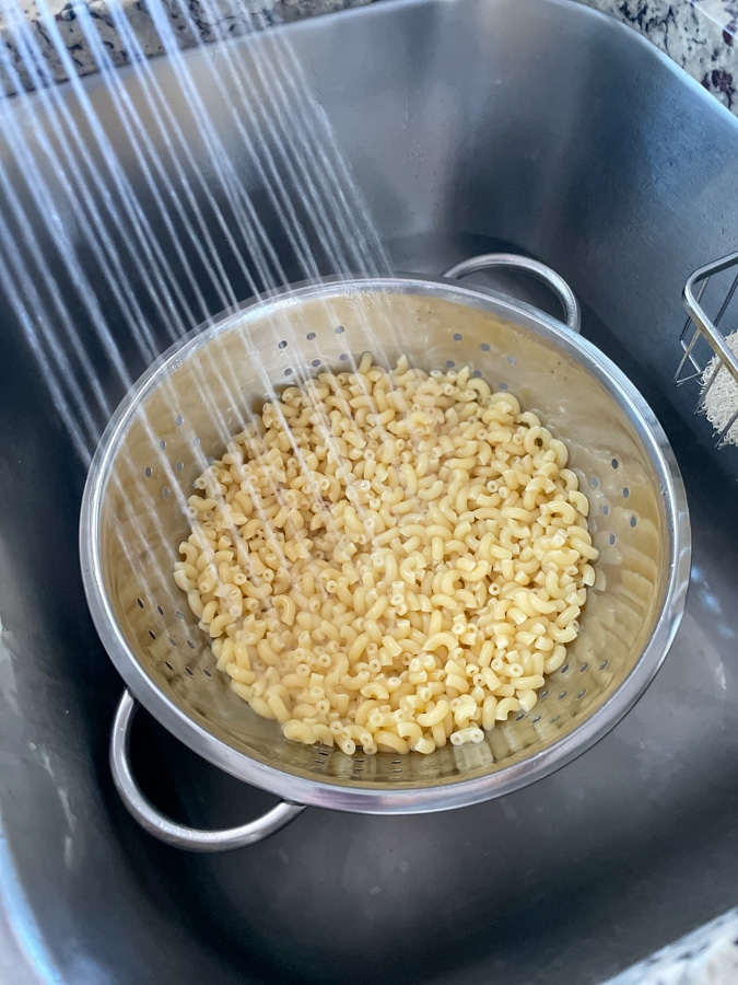 Cook the pasta