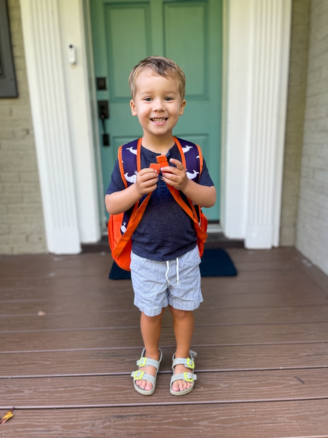 Birch first day of school