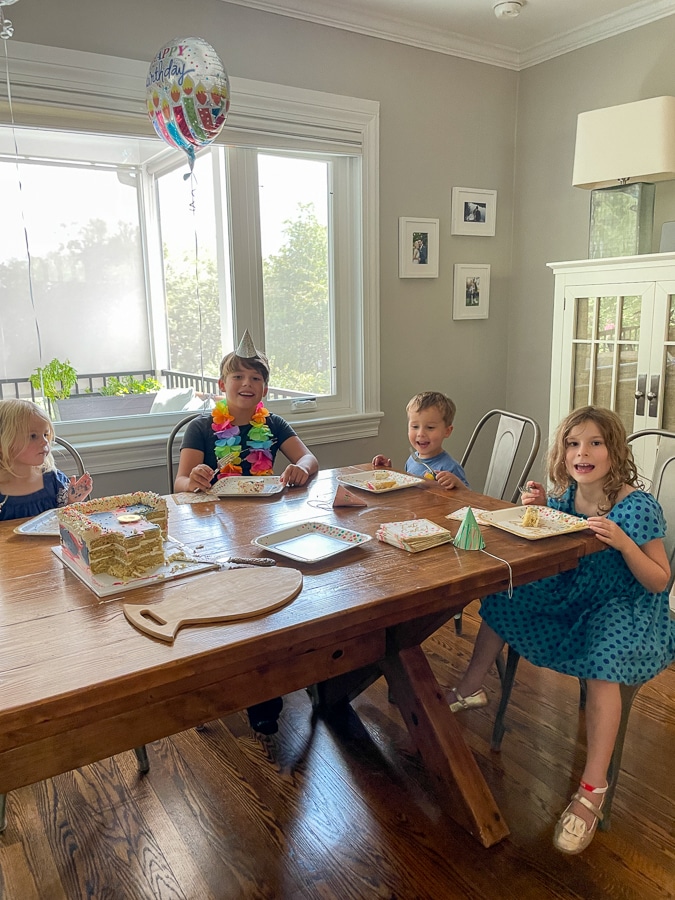 kids saying cake
