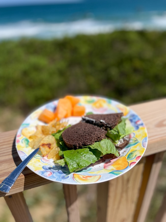 Beach sandwich 