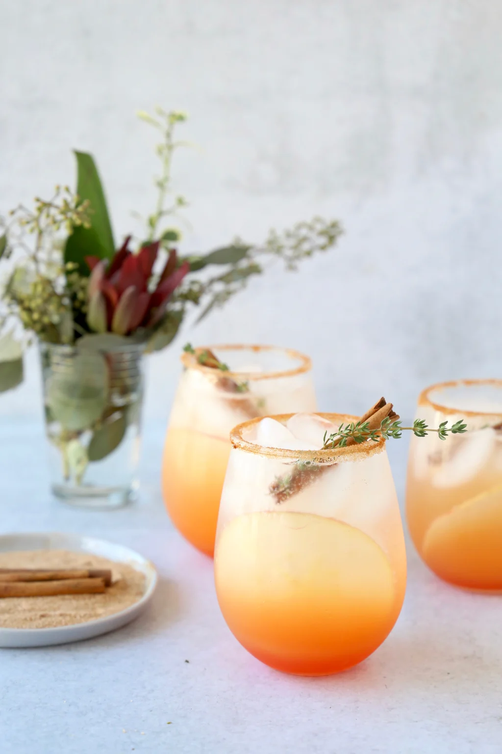 Apple Cider Aperol Spritz Cocktails For Thanksgiving