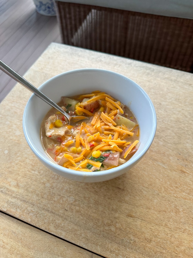 Chicken and Potato Soup | All About Autumn