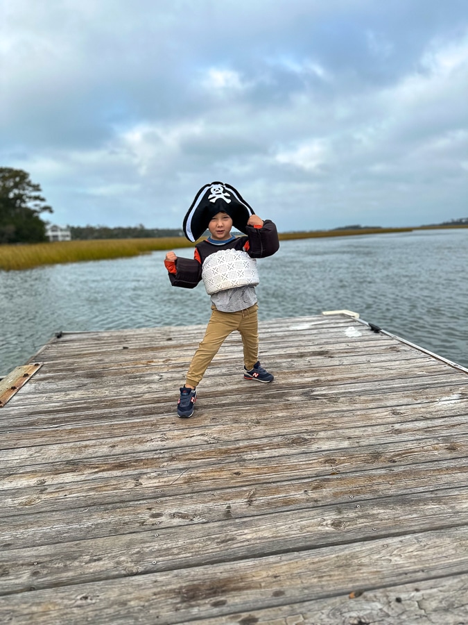 Birch pirate costume