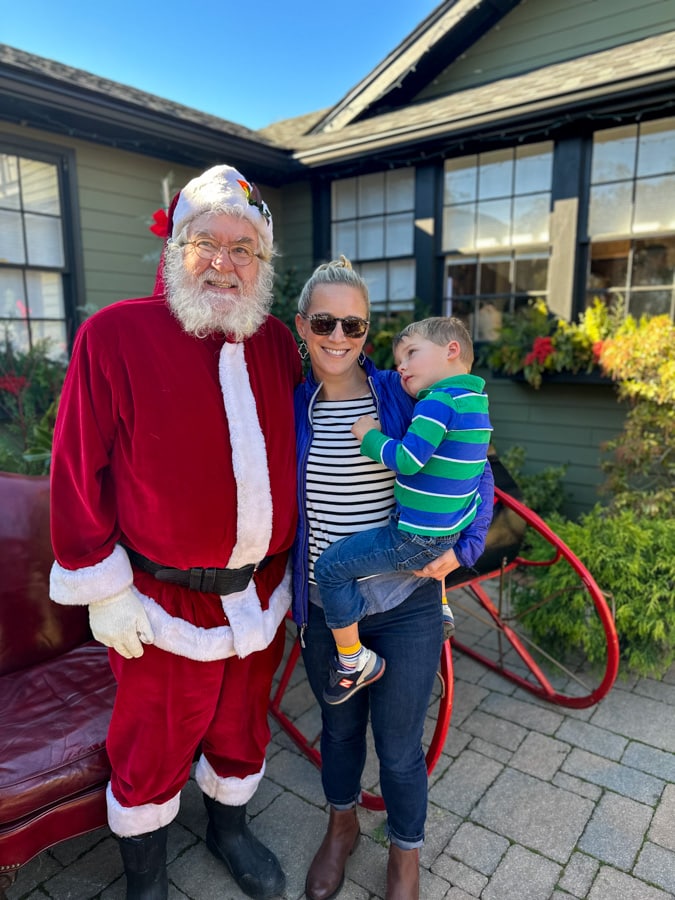 scared of Santa Claus