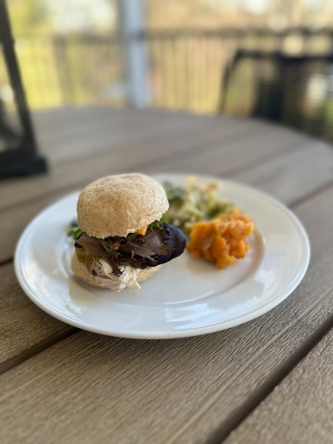 turkey roll-wich