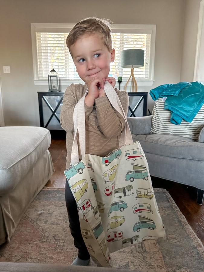 van tote bag | Thanksgiving 2022