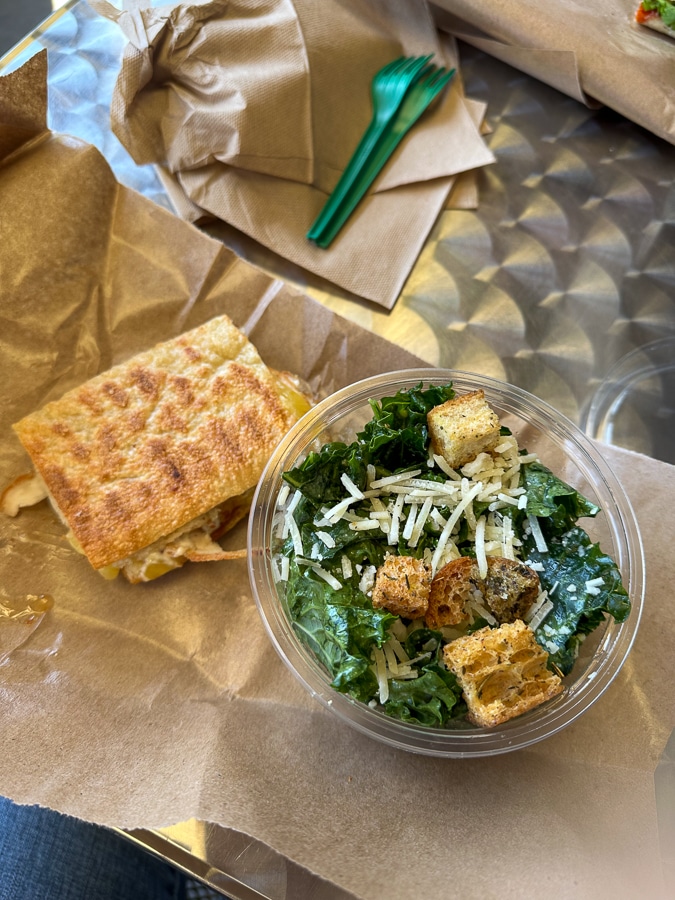 salad bowl and sandwich | That Time Of Year
