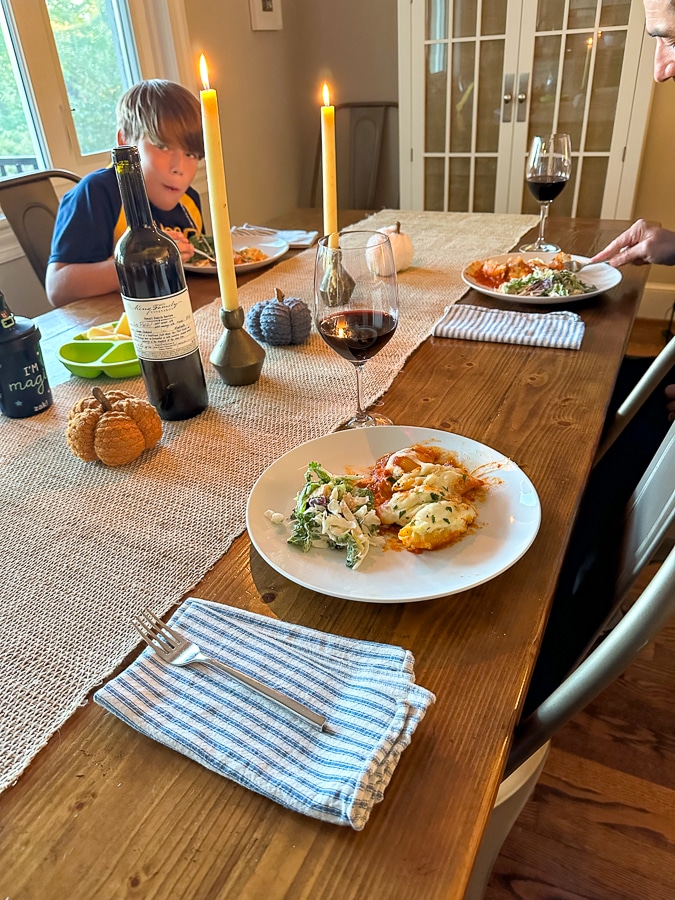 Fancy Italian Night