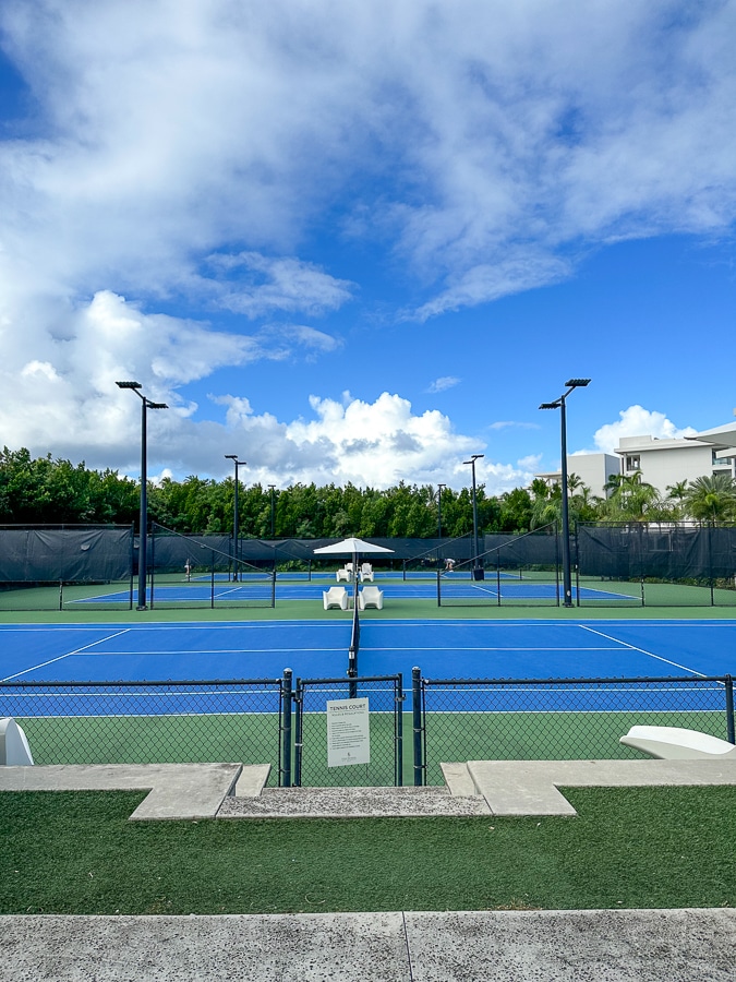 tennis court