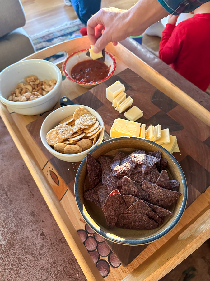 Donne appetizer spread