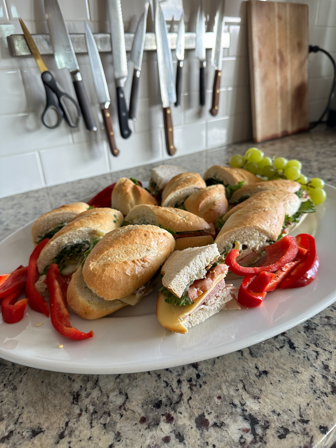 Bellair sandwiches platter
