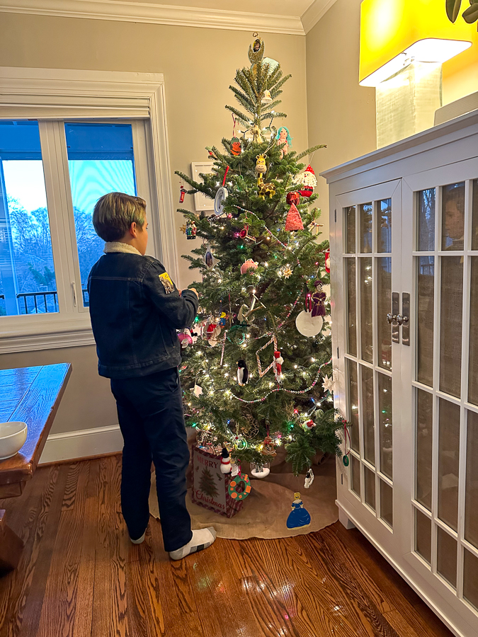 Mazen and tree | Christmas Break 2022 Recap