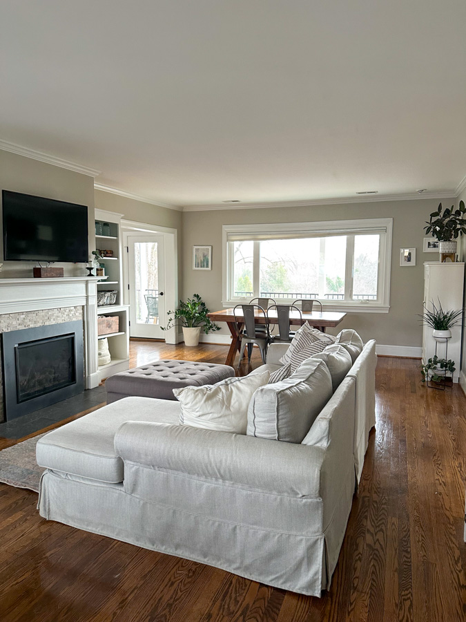 Old Living Room + Dining Room
