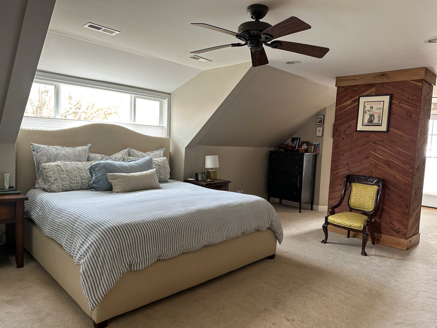 Primary Bedroom before | Home Renovation Before And After