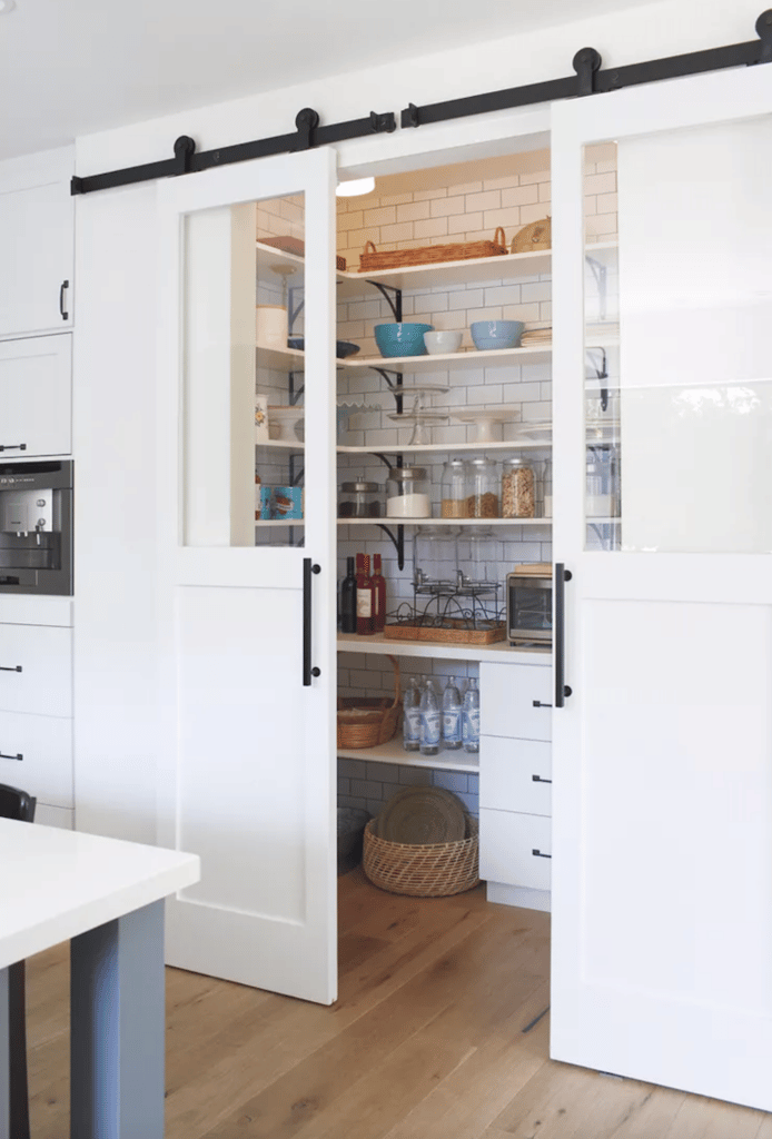 Pantry + Organization Inspiration | Modern Coastal Farmhouse Mood Board