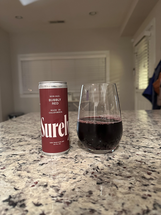 Surely Bubbly Red | Best Nonalcoholic Wines And Beers