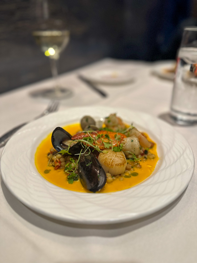 Flying Fish seafood coconut