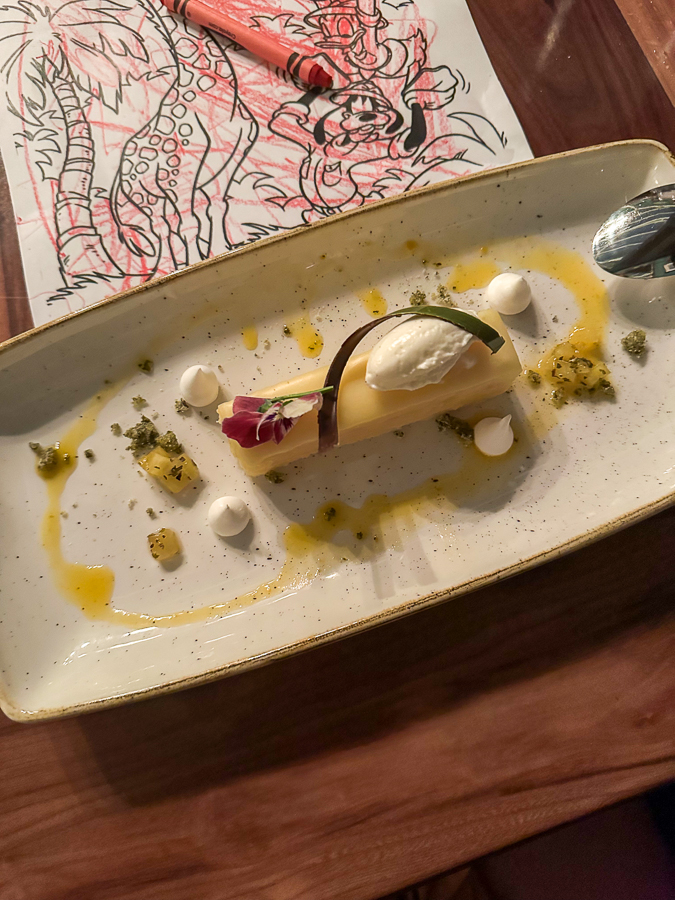 Dessert at Disney World