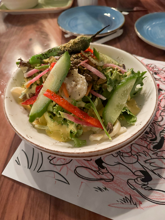 Salad at Disney World