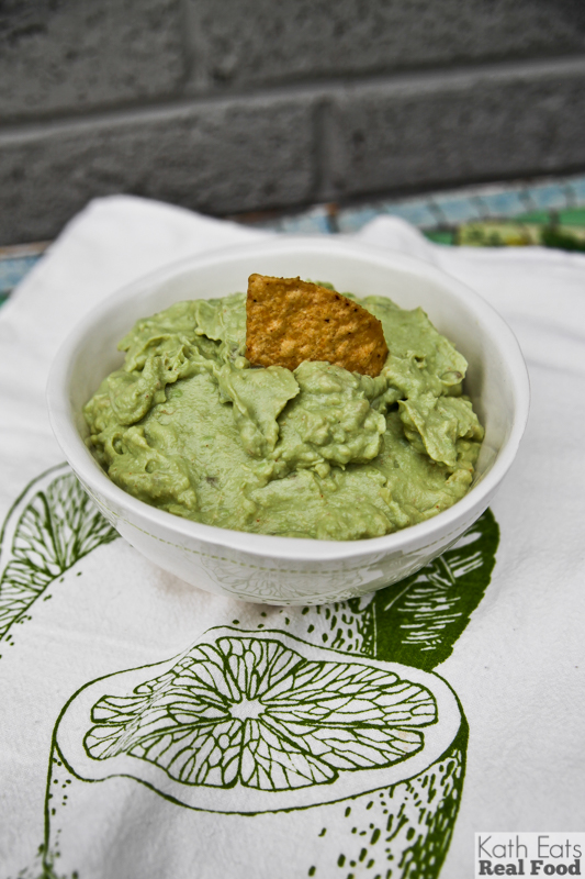 Homemade Guacamole healthy dipping sauces