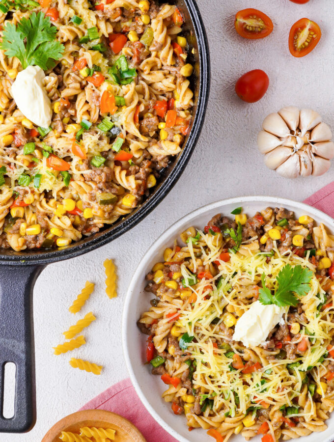 Healthy Taco Pasta Recipe