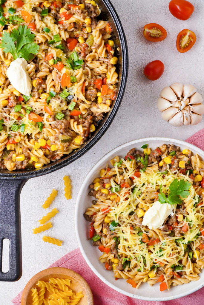 Healthy Taco Pasta Recipe
