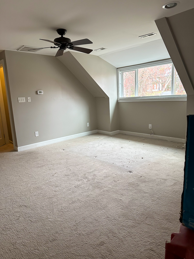 empty house moving out