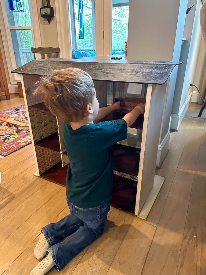 huge old dollhouse
